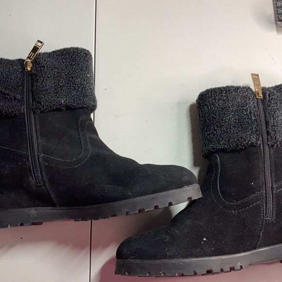 TOMMY HILFIGER,Women’sBoots,Black Suede 9M‎ - Picture 11 of 12